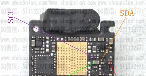 DJI mini3 mini3pro mini4pro镜头芯码片飞线图-消错10016 10017